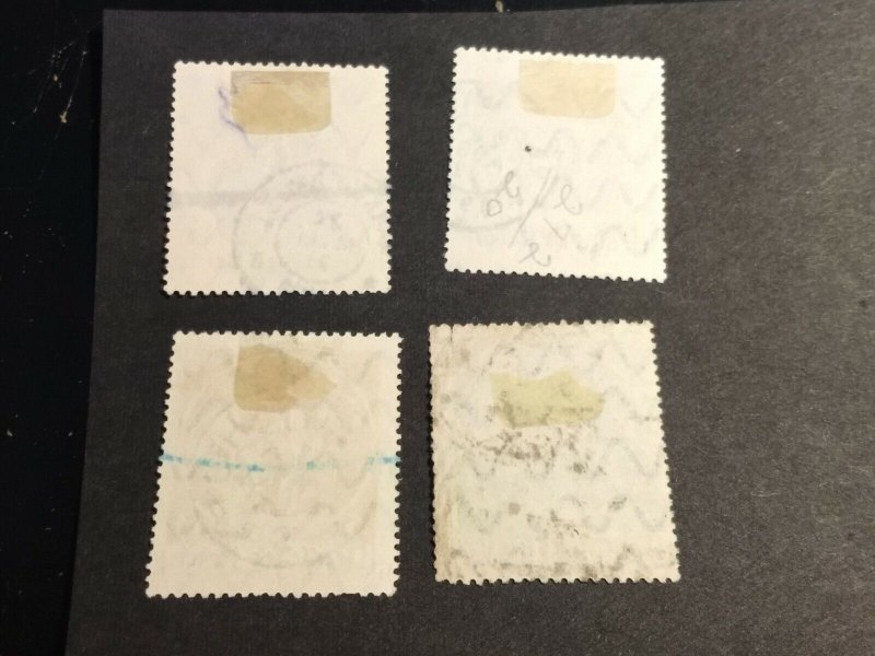 KAPPYSSTAMPS GERMANY-BAVARIA #271-74 1920 HIGH VALUES USED GS0657