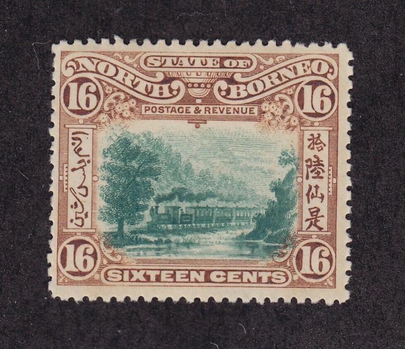 North Borneo Scott # 121 VF OG mint previously hinged cv $ 150 ! see pic !