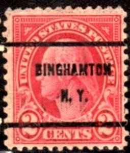 US Stamp #634x61 - George Washington - Regular Issue 1926-34 Precancel