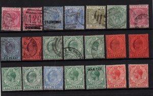 Gibraltar QV-KGV mint & used collection WS36812