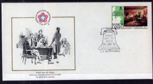 Samoa 429 US Bicentenial U/A FDC