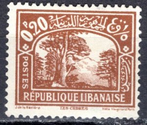 Lebanon; 1930: Sc. # 115: MH Single Stamp