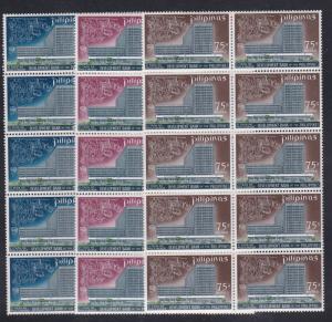 Philippines # 1027-1030, Development Bank, NH, Wholesale Lot of Ten, 15%