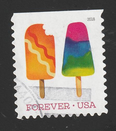 SC# 5288 - (50c) - Frozen Treats Scratch & Sniff, 4 of 10 - Used Single
