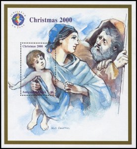 Antigua & Barbuda 2000 Sc 2418 Christmas Jesus Mary Joseph CV $4.50 