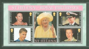 St. Helena #759 Mint (NH) Souvenir Sheet