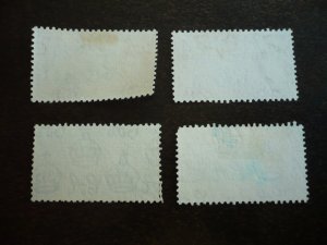 Stamps - Bahamas - Scott# 162,168,170,171 - Used Part Set of 4 Stamps