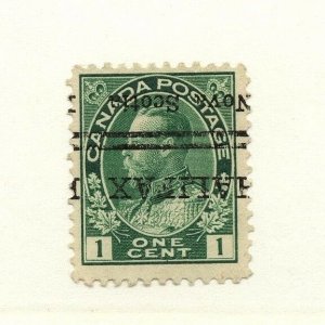 HALIFAX 1-104i invert Admiral issue PRECANCEL ** Cat $20 ** Canada 