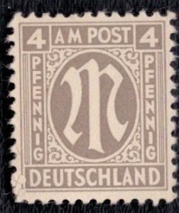Germany Allied Occupation - 1945 3N3a MH