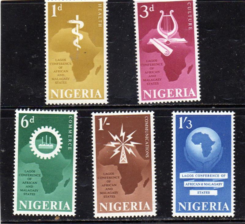 Nigeria .Conference of  African and Malagasy State  MNH