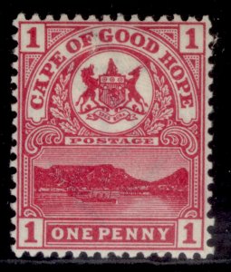 SOUTH AFRICA - Cape of Good Hope QV SG69, 1d carmine, M MINT.