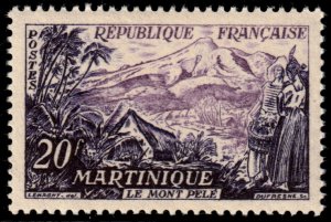 ✔️ FRANCE 1955 - MOUNT PELEE MARTINIQUE - Sc. 780 $3.25 MNH ** [01F10]