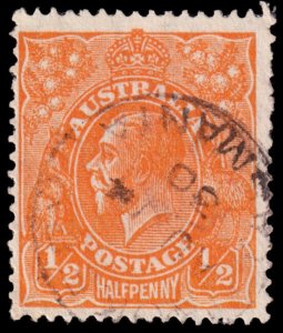 Australia Scott 66, Orange (1926) Used F M