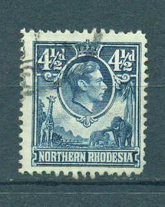 Northern Rhodesia sc# 37 used cat value $12.00