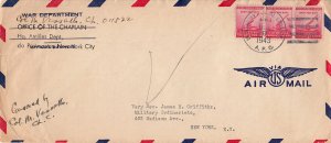 United States A.P.O.'s 2c Defense (3) 1943 U.S. Army Postal Service, A.P.O. 8...