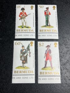 Bermuda Scott 547-50 MNH