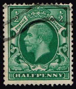 Great Britain #210 King George V; Used