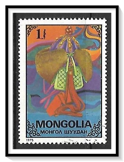 Mongolia #871 National Handicraft CTO