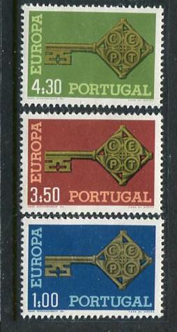 Portugal #1019-21 Mint