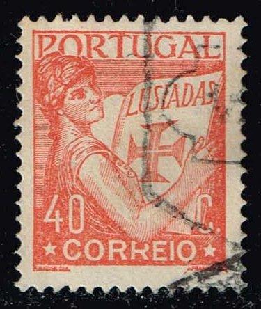 Portugal #506 Portugal Holding Lusiads; Used (0.25)