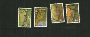  SWAZILAND  REPTILES SCOTT 652-5 MNH 