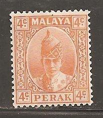 Malaya Perak  SC   86   Mint Lightly Hinged