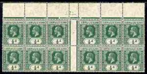 Gilbert & Ellice Islands 1912 KG5 1/2d green Wmk MCA ...