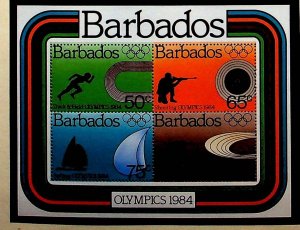 BARBADOS Sc 626 NH ISSUE OF 1984 - OLYMPICS - Sc$9 - (AA23)