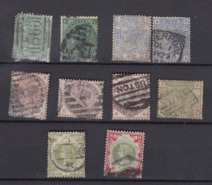 GB QV Collection Of 15 Values To 1/- Fine Used BP7182