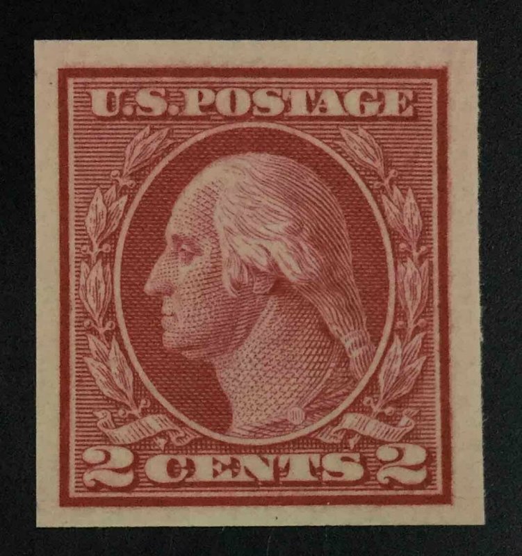 MOMEN: US STAMPS #459 IMPERF MINT OG NH XF LOT #55297