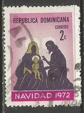 Dominican Republic 701 VFU CHRISTMAS W633-4