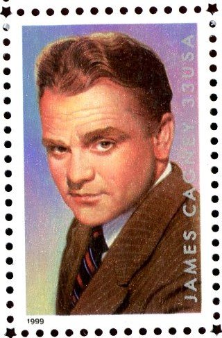 SCOTT #3329 LEGENDS OF HOLLYWOOD - JAMES CAGNEY (20)  33 CENT  PERFORATED SHEET