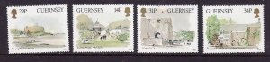 Guernsey-Sc#342-5-unused NH set-Museums-1986-