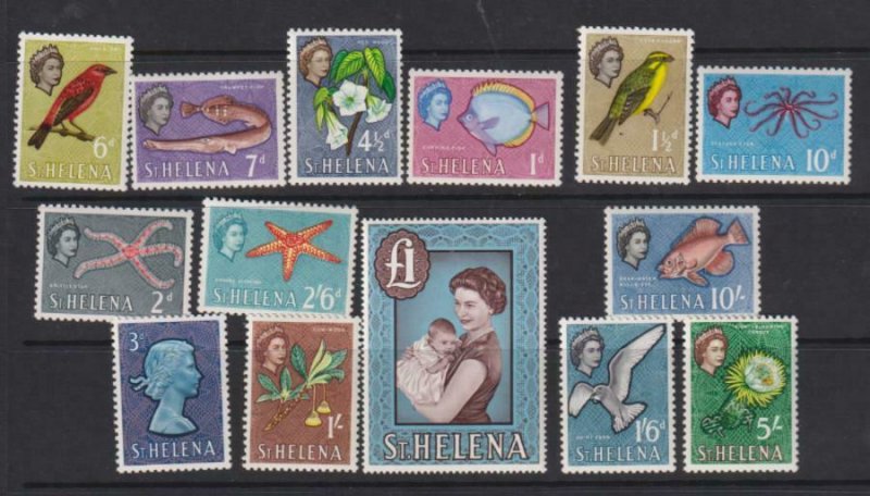 St Helena 1961 SC 159-172 MLH