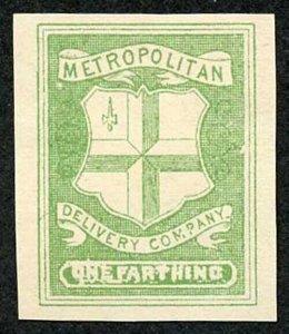 1/4d Green Metropolitan Del Co Forgery M/M