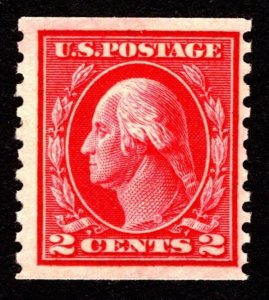 1914, US 2c, Washington, MNH, Sc 444, CV $120