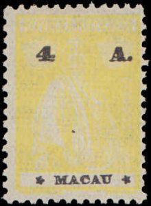 Macao #236, Incomplete Set, 1924, Hinged
