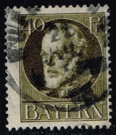 Germany-Bavaria #105 King Ludwig III; Used (2.00)