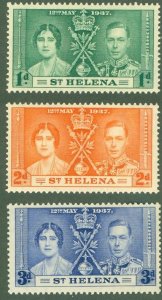 ST HELENA 115-7 MNH BIN $1.50