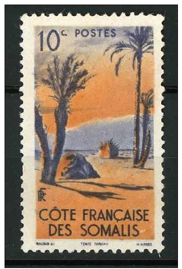 Somali Coast 1947 - Scott 248 unused, no gum - Danakil Tent 