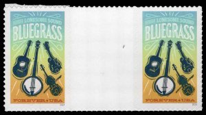 USA 5844 Mint (NH) Bluegrass Gutter Pair Forever Stamps