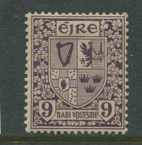 Ireland - Scott 74 - Definitive Issue -1922 - MLH - Single 9d Stamp