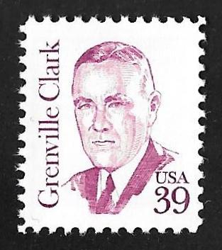 #1867C 39 cents Greenville Clark, Stamp mint OG NH VF