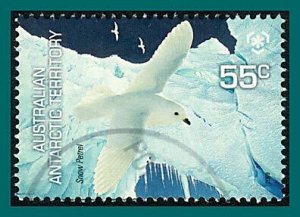 AAT 2009 Polar Regions, 55c Bird used #L148,SG190