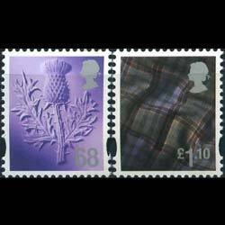 G.B.REGION-SCOTLAND 2011 - Scott# 38-9 Mult. Set of 2 NH