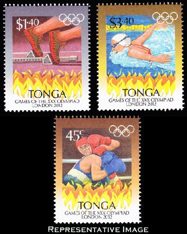 Tonga Scott 1185-1187 Mint never hinged.