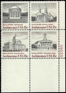 # 1779-1782 MNT NEVER HINGED AMERICAN ARCHITECTURE