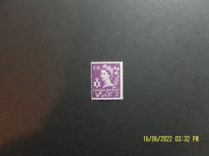 GB - GB Stamp  Postage Revenue 3d Purple, unused, Ex