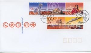 2001 Australia Outback Services 1962-66 FDC