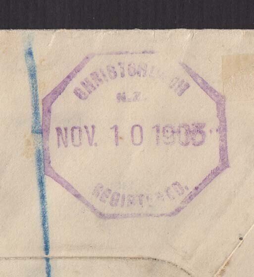 New Zealand 1903 mail - RARE